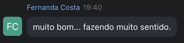 Depoimento Fernanda Costa