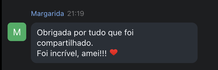 Depoimento Margarida